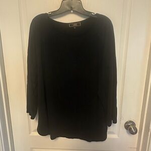 Lucky & Blessed Classic Black Blouse
